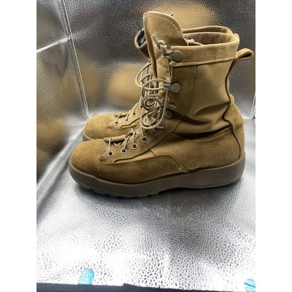 McRae US Military Combat Boots 6R Tan Gore-Tex Waterproof Tactical Army Boots - Picture 14 of 14
